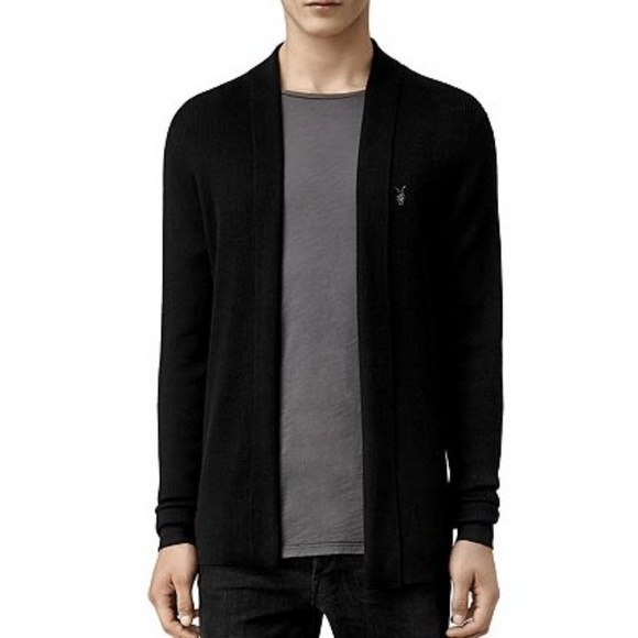all saints open cardigan